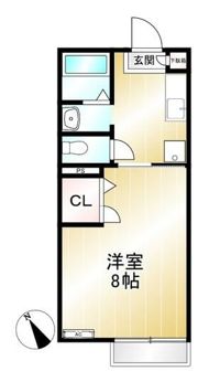 シャングリラの間取り画像