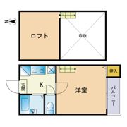 クレステージ平尾の間取り画像