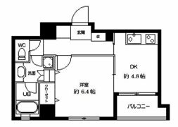 ラクラス田原町の間取り画像