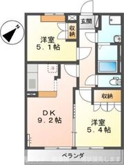 レインボーパレスの間取り画像