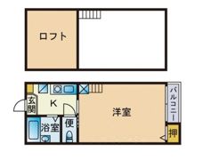 ライス天神南の間取り画像
