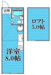アップルハウス弘明寺2の間取り画像