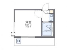 レオパレスブルースカイの間取り画像