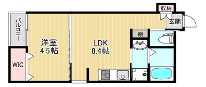 Leggero牧野の間取り画像