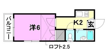 ブリランテ中村の間取り画像