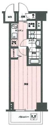 ガラ・グランディ大手町の間取り画像