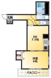 アベニュー21の間取り画像