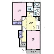 フローラヴィレッジ Cの間取り画像