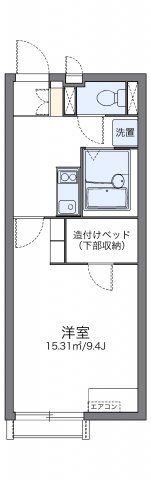 レオネクスト鳶尾Ⅱの間取り画像