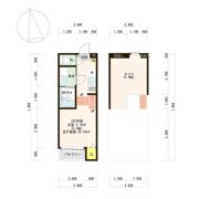 プランドール福田の間取り画像