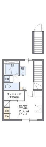 レオパレスエム ケイの間取り画像