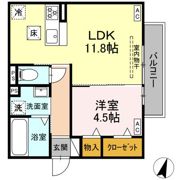 (仮称)D-ROOM今之浦の間取り画像