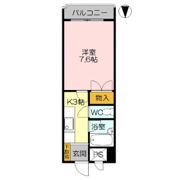 エクセル富士見マンションの間取り画像