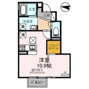 D-room白銀の間取り画像