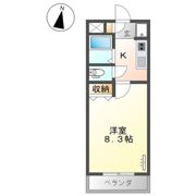 アムールパレスⅡの間取り画像