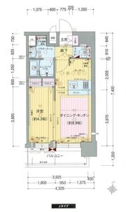 プレサンス新大阪ヴィガの間取り画像