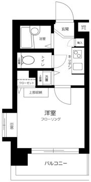 菱和パレス飯田橋駅前の間取り画像