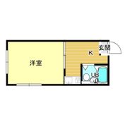 くらもとコーポの間取り画像