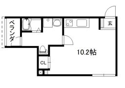 ミヤヴィ御所西の間取り画像