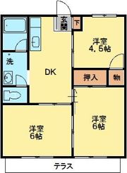第3源荘（だいさんみなもとそう）の間取り画像