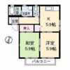 レーヴィンス B棟の間取り画像