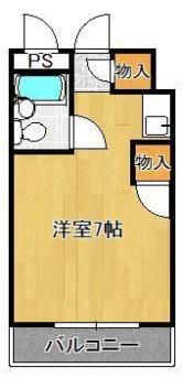 マリンコートの間取り画像