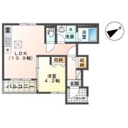ハピネスの間取り画像