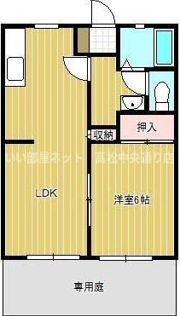 サンビレッジ六番街I棟の間取り画像