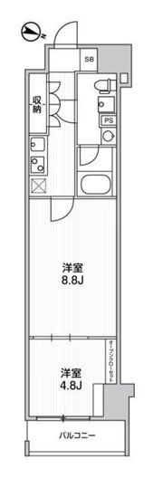 Weave Base Itabashi Honchoの間取り画像