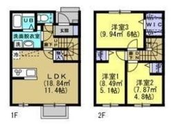 アイリーコート南小泉の間取り画像