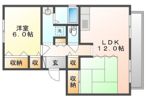 グランジュール津島 Bの間取り画像