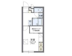 レオパレス大田北館の間取り画像