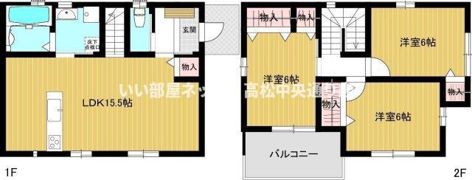 リュミエールS IIの間取り画像