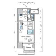 デュオフラッツ仙台木町通リネアの間取り画像