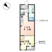 サウダージの間取り画像
