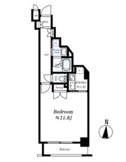 カイセイ北梅田の間取り画像