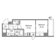 クオリタス住吉の間取り画像
