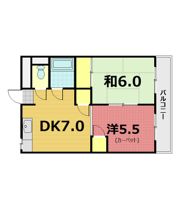 メゾン野溝の間取り画像