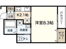ホワイトキャッスル廿日市の間取り画像