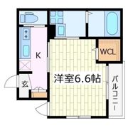Atlantis府中の間取り画像