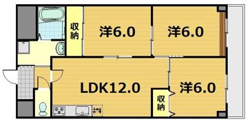 エーデル音羽の間取り画像
