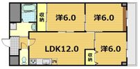 エーデル音羽の間取り画像