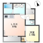 ハイム 豊の間取り画像