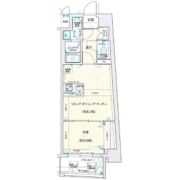 レシオス大阪城SOUTHの間取り画像