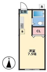 NT三山ハイムの間取り画像