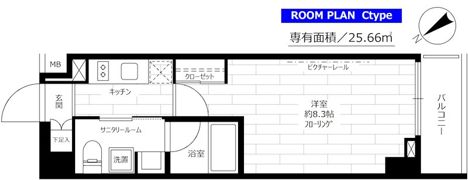 ステージグランデ茅場町の間取り画像