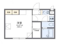 レオパレスソレーユナルセの間取り画像