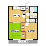 水井マンションの間取り画像