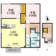 エスポワールの間取り画像