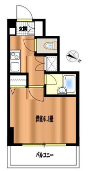 ルーブル目黒洗足の間取り画像